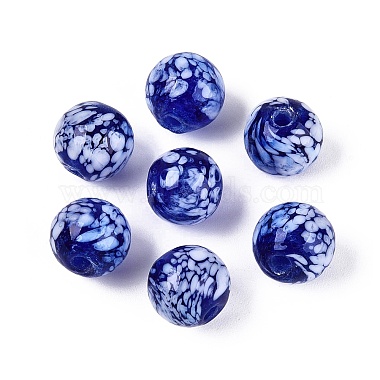 Handmade Lampwork Beads(LAMP-N042-03B)-1