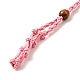 Braided Wax Rope Cord Macrame Pouch Necklace Making(NJEW-J007-03)-2