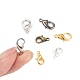 Alloy & Brass Lobster Claw Clasps(FIND-MSMC003-01)-3