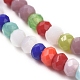 Chapelets de perles en verre imitation jade(X-GLAA-E415-01A)-3
