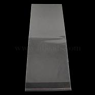 Rectangle OPP Cellophane Bags, Clear, 60x18cm, Unilateral Thickness: 0.035mm, Inner Measure: 55x17cm(OPC-R012-155)