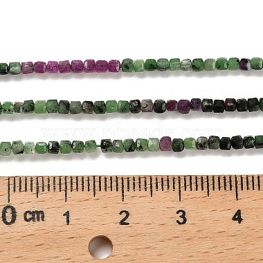 Natural Ruby in Zoisite Beads Strands(G-K373-A02-01)-5