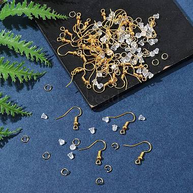 60Pcs Brass Earring Hooks(DIY-FS0007-60G)-8