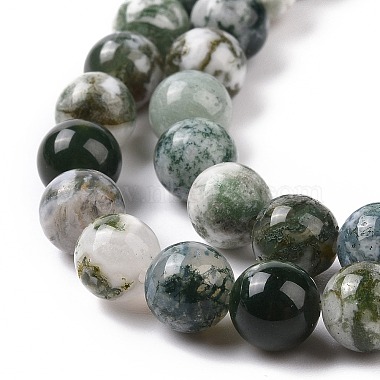 Natural Tree Agate Beads Strands(G-K194-8mm-02)-6