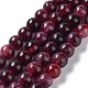 Dyed Natural Malaysia Jade Beads Strands(G-G021-01A-04)-1