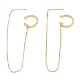 Brass Ear Threads(EJEW-JE04357)-1
