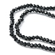 Imitation cristal autrichien 5301 rang de perles de verre(GLAA-YW0001-55)-3