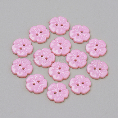 Pink Acrylic Button