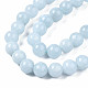 Natural Chalcedony Beads Strands(X-G-S333-8mm-004)-3