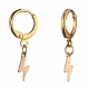 Brass Huggie Hoop Earrings(EJEW-JE04208-03)-2