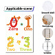 8 Sheets 8 Styles PVC Waterproof Wall Stickers(DIY-WH0345-090)-4