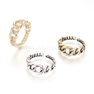 Adjustable Brass Rings, Long-Lasting Plated, Finger Rings, Mixed Color, Size 8, 18mm(RJEW-G104-10)
