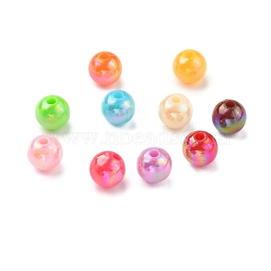 Opaque Acrylic Beads(X-PL424)-2