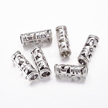 Antique Silver Tube Alloy Beads