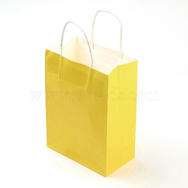 Pure Color Kraft Paper Bags(AJEW-G020-B-13)-2