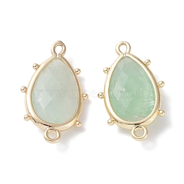 Natural Fluorite Connector Charms(G-G012-05G-08)-2