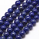 Chapelets de perle en lapis-lazuli naturel(G-G953-03-8mm)-4