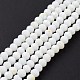 Electroplate Opaque Solid Color Glass Beads Strands(EGLA-A034-P3mm-L17)-2