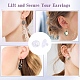 300Pcs Plastic Ear Nuts(KY-YW0001-99)-6