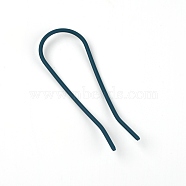 Zinc Alloy Hair Fork, Cadet Blue, 110x38x3mm(BY-TAC0003-01A)