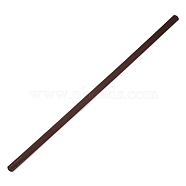 PU Imitation Leather Bag Straps, Slim Bag Handle, with Hole, Purse Sewing Accessories, Coconut Brown, 59.6x1.8x0.3cm, Hole: 1.5mm(FIND-WH0046-87G)