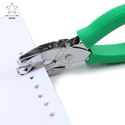 Plastic Paper Craft Hole Punches, Paper Puncher for DIY Paper Cutter Crafts & Scrapbooking, Star, 148x68mm(PW-WG43337-01)