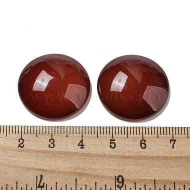 Synthetic Gemstone Imitation Carnelian Cabochons(G-G075-09B)-3