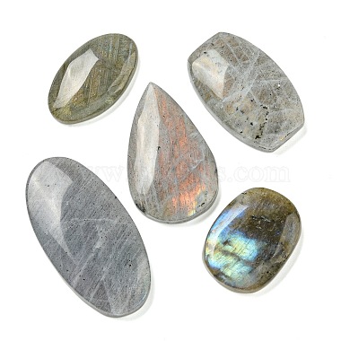 Mixed Shapes Labradorite Cabochons