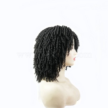 Short Kinky Curly Wigs(OHAR-I018-01B)-4