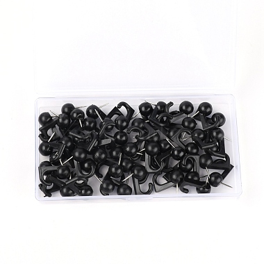 Plastic Hanger Hooks Set(FIND-WH0082-36A)-1