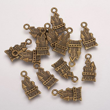 Tibetan Style Alloy Pendants(TIBEP-0815-AB-LF)-2