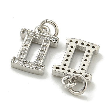 Rack Plating Brass Micro Pave Cubic Zirconia Pendants(KK-K386-02E-P)-2