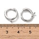 Brass Hoop Earring Findings(FIND-Z039-32P)-3