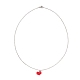 Glass Seed Heart Pendant Necklaces(NJEW-MZ00020-02)-1