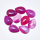 Natural Banded Agate/Striped Agate Cabochons(G-T122-23B)-1