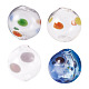 4Stk. 4 Farben transparente Glasperlen(GLAA-TA0003-98)-3