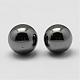 Non-magnetic Synthetic Hematite Beads(G-P162-01-10mm)-2