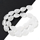 Brins de perles de cristal de quartz en forme de larme naturelle(G-L242-15)-4