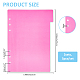 PP Binders Index Divider Sheets(AJEW-WH0651-42)-2