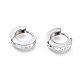304 Stainless Steel Huggie Hoop Earrings(EJEW-O087-14P)-1
