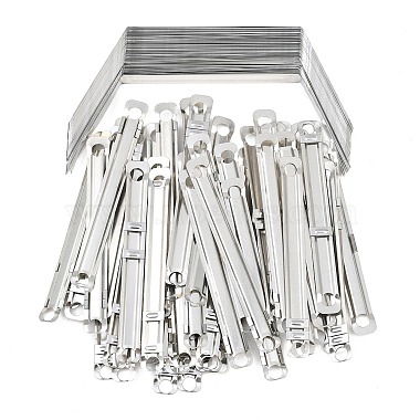 100Pcs Iron 2 Hole Document Paper Fasteners(DIY-FH0010-72)-3