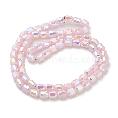imitation jade perles de verre brins(EGLA-D030-05A)-2