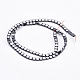 Non-magnetic Synthetic Hematite Beads Strands(G-P363-10)-1