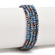 Electroplate Glass Beads Stradns(EGLA-H114-02A-07)-1