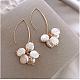 Alloy Pearl Bead Dangle Earrings(FS-WG097D2-01)-1
