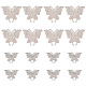 Craspire 16pcs 2 autocollants en strass en résine papillon de style(DIY-CP0008-77)-1