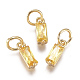 Brass Micro Pave Cubic Zirconia Charms(ZIRC-F111-03G)-2