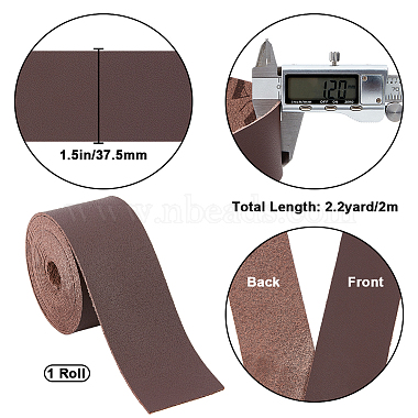 2M Flat Microfiber Imitation Leather Cord(FIND-WH0420-75C-03)-2