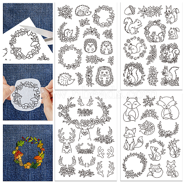 Cloth Water Soluble Embroidery Pattern