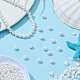 3 Strands Wrinkle Textured Shell Pearl Beads Strands(BSHE-ME0001-02)-4